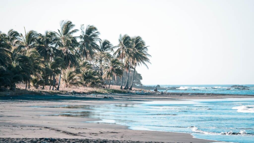 An image of a beach in costa rica